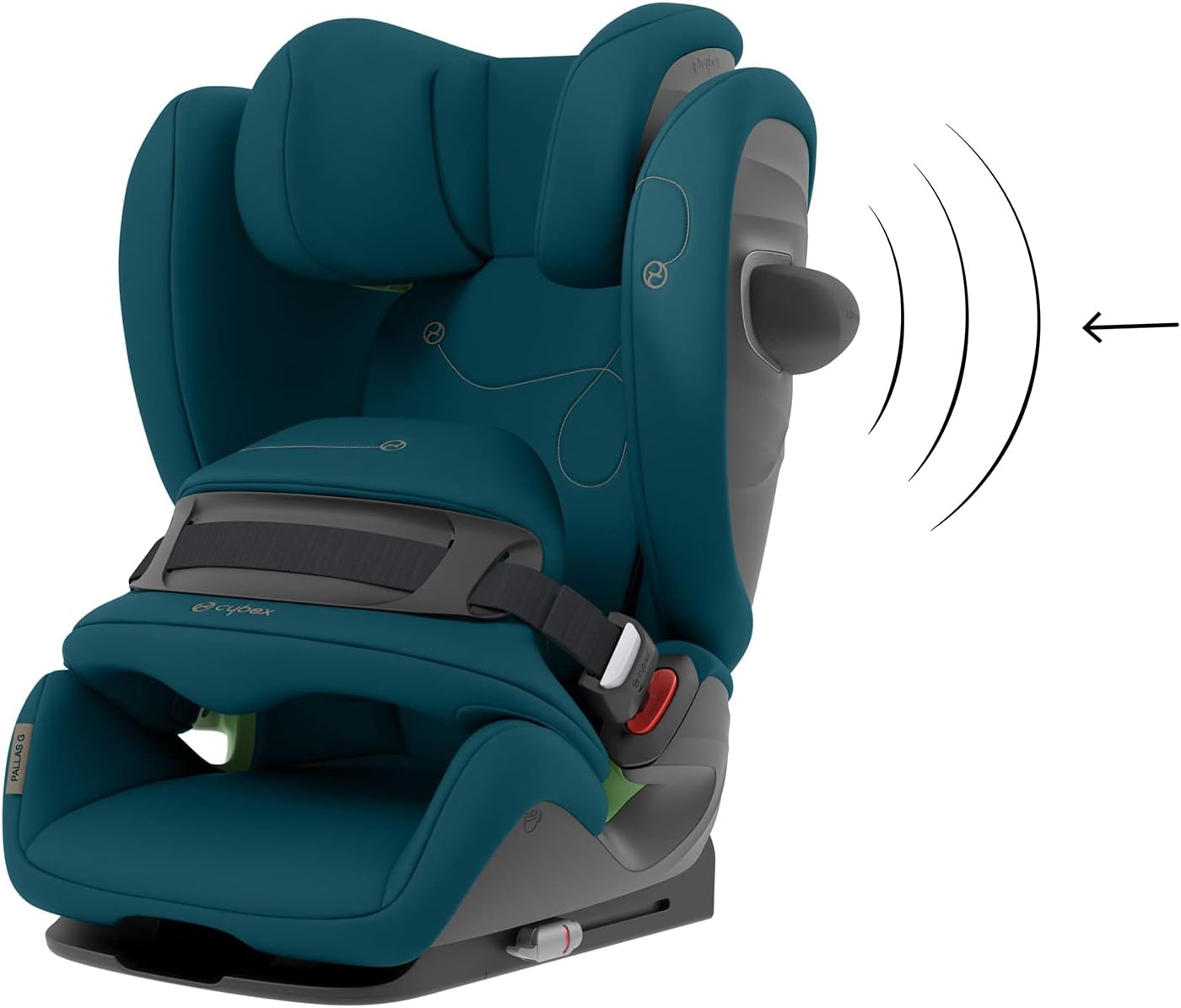 Cybex Pallas G2 Plus/Stormy Blue-light blue PU1