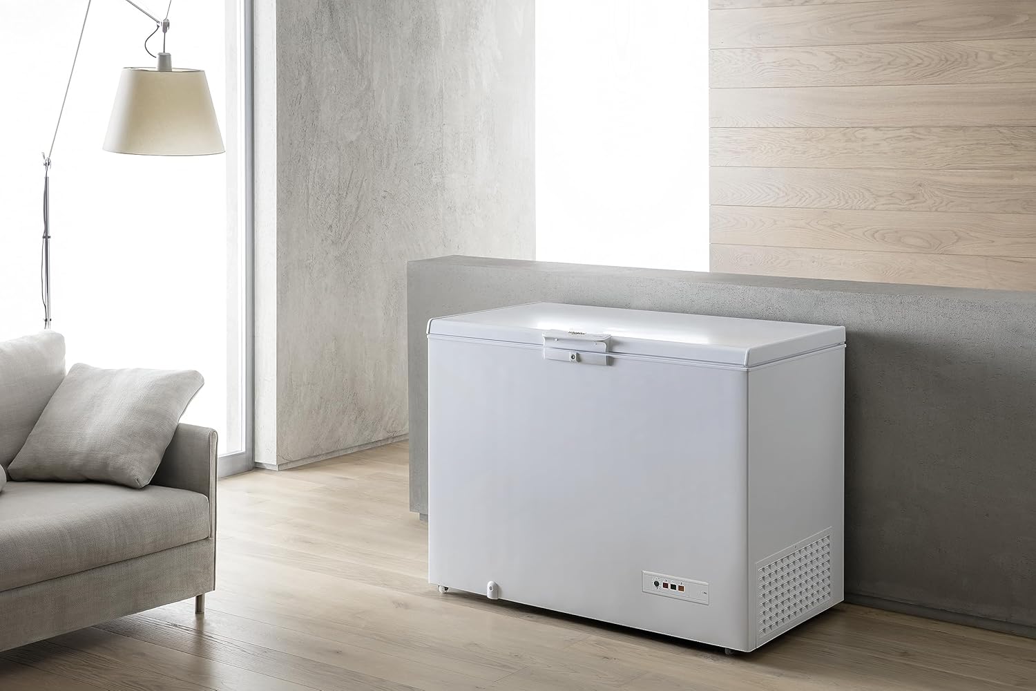 Whirlpool WHE39392 T Autonome Coffre 390L A++ Blanc Congélateur 390L 18 kg/24h SN-T, A++, Blanc