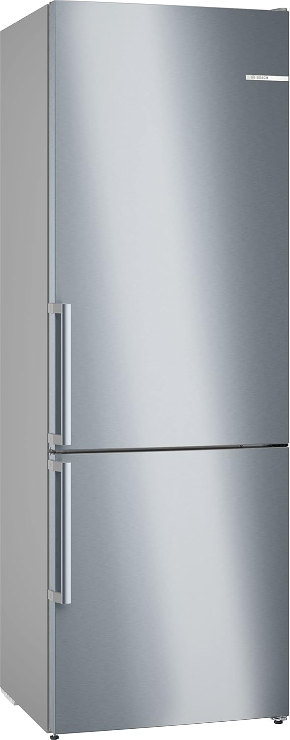 Bosch KGN39AIAT, Série 6, Réfrigérateur combiné pose-libre, 363 L, 203 x 60 (H x L), Inox anti trace de doigts
