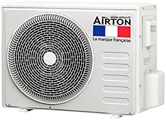 Airton PACK prêt-à-poser : Pompe à chaleur/Climatiseur réversible R32-5270/5500W - 18000BTU + Liaison 4M Ready Clim (60m2 - A++) - Gaz pré-chargé.