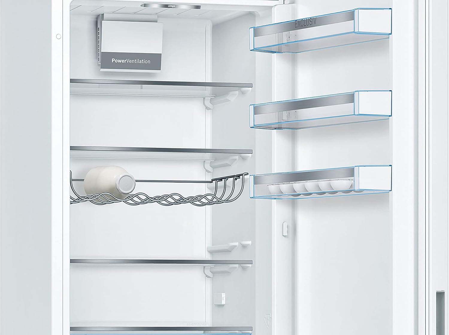 Bosch KGN39AIAT, Série 6, Réfrigérateur combiné pose-libre, 363 L, 203 x 60 (H x L), Inox anti trace de doigts