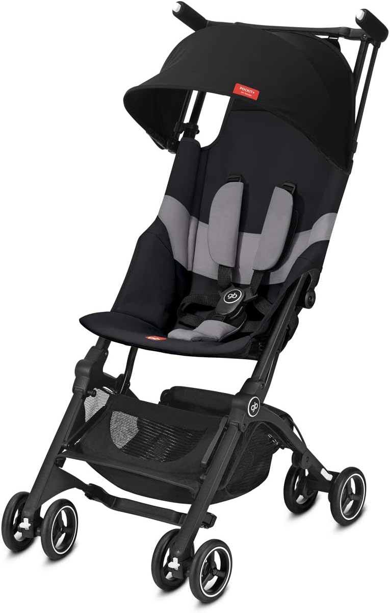 gb Gold Poussette Pockit+ All Terrain, Ultra-compacte, De 6 mois jusqu'à 22 kg (4 ans env.), Night Blue