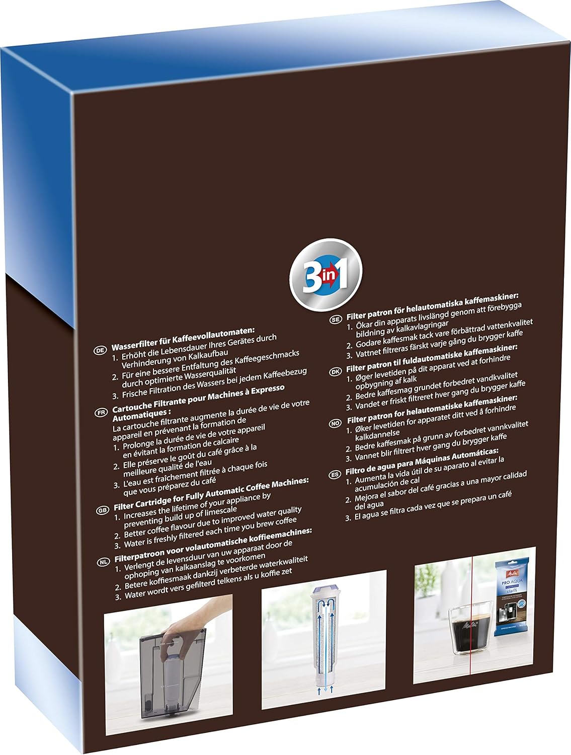 Melitta Caffeo Solo Noir Pure Black, Machine à Café à Grains avec Broyeur et Système d'Extraction des Arômes, Affichage LED, Mode 1 à 2 Tasses, Cafetière Expresso, Automatique, E950-222, 1400W