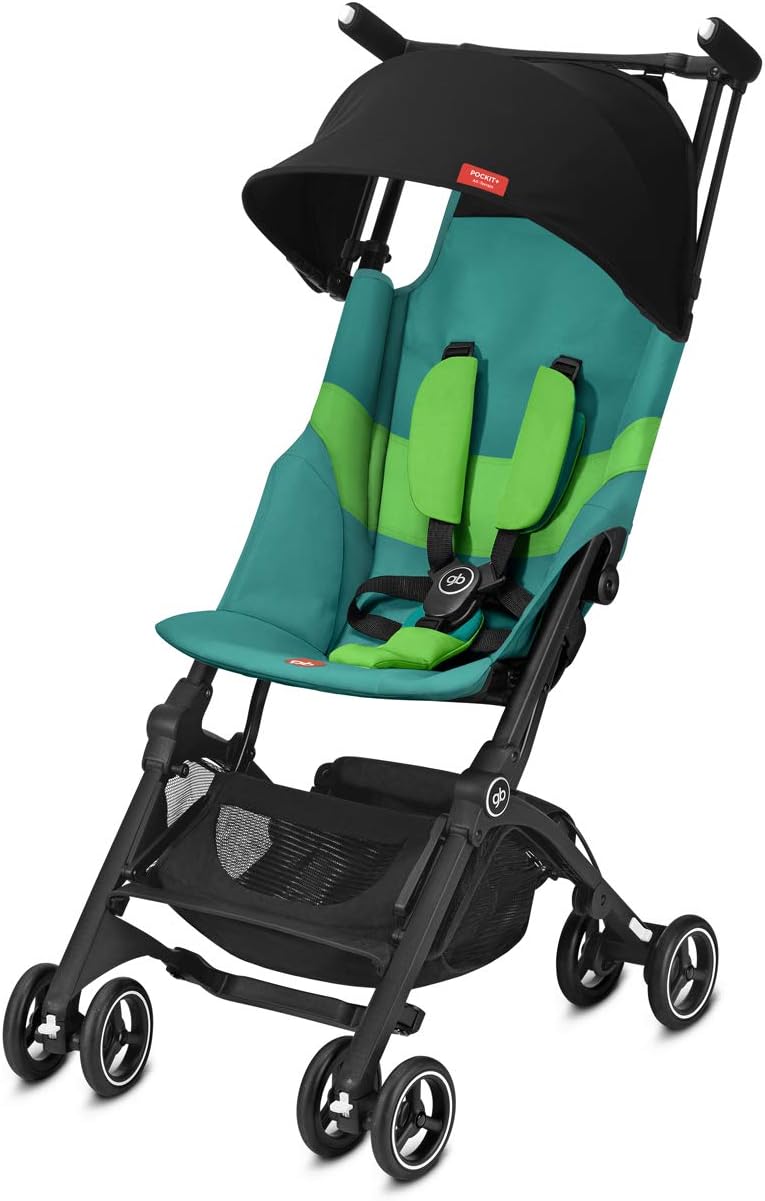 gb Gold Poussette Pockit+ All Terrain, Ultra-compacte, De 6 mois jusqu'à 22 kg (4 ans env.), Night Blue
