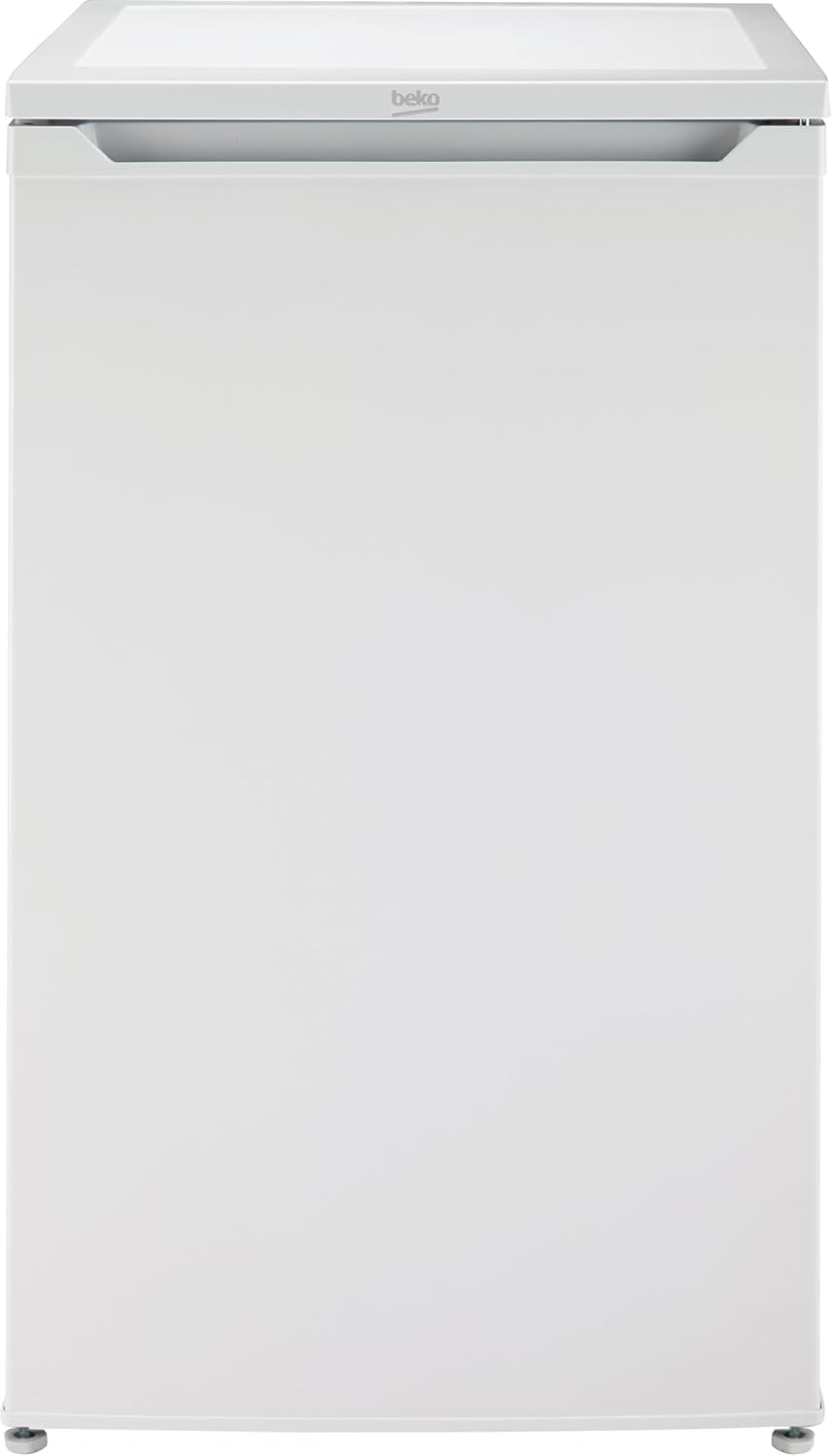Beko TS190040N Réfrigérateur pose libre 88 l Capacité totale 88 l Butée de porte interchangeable Bon éclairage dans l'appareil 38 dB Étagères en verre robuste Blanc