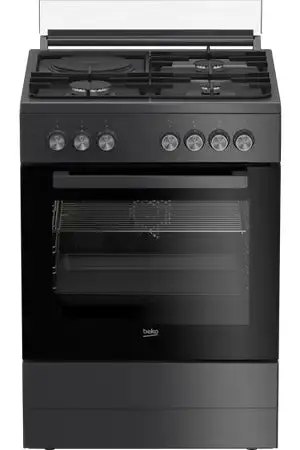 Beko FSR63121DACS cuisinière Mixte