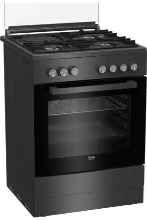 Beko FSR63121DACS cuisinière Mixte