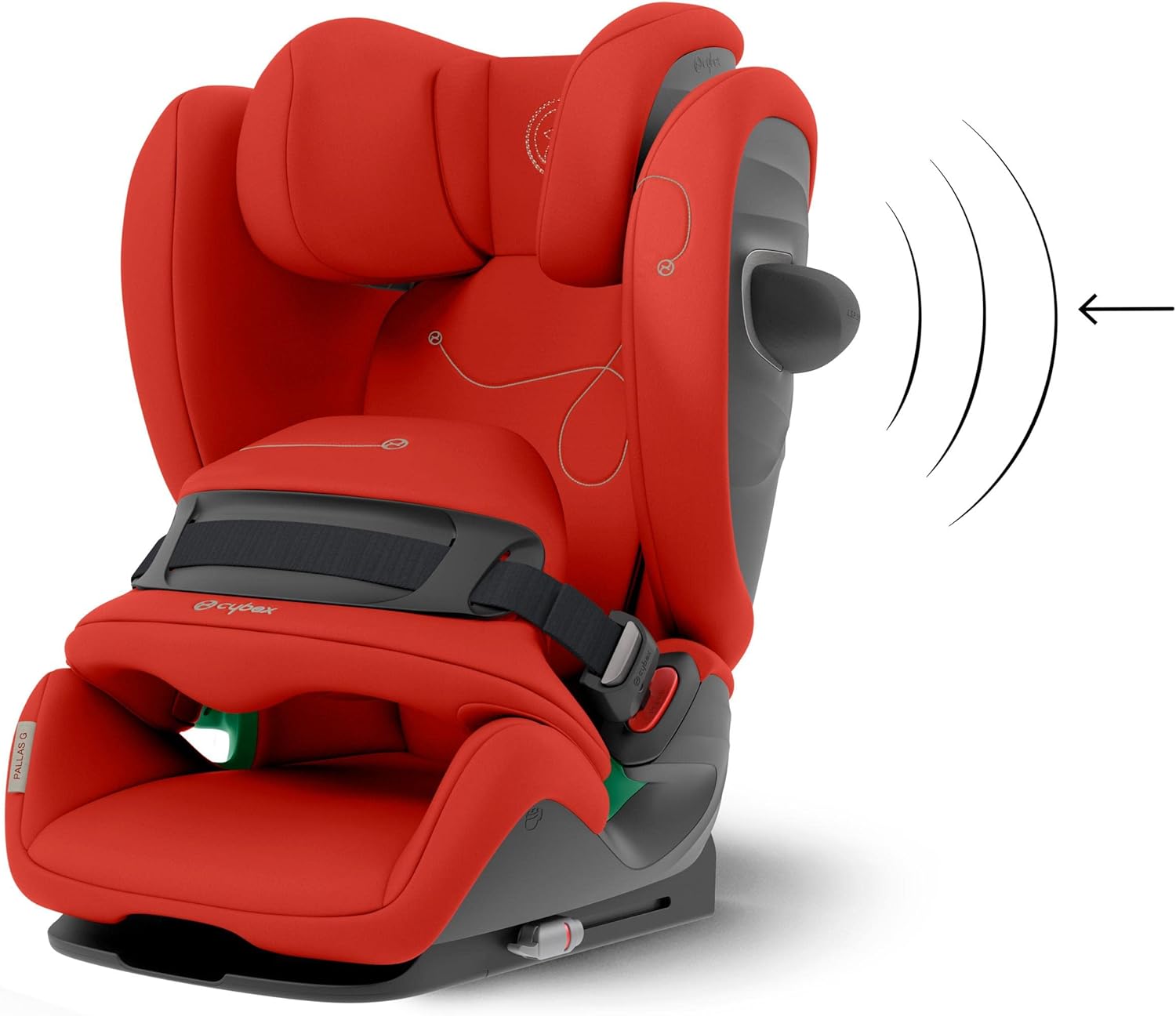 Cybex Pallas G2 Plus/Stormy Blue-light blue PU1