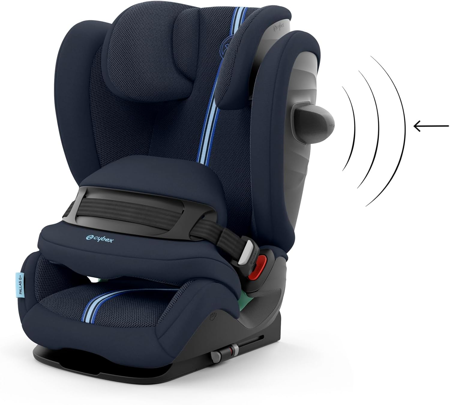 Cybex Pallas G2 Plus/Stormy Blue-light blue PU1