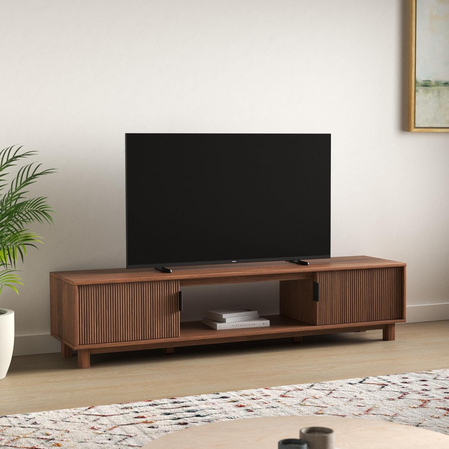 Philips 43PUS7609 Smart TV LED 4K - Écran 43 Pouces avec Plate-Forme Pixel Precise Ultra HD Titan OS et Son Dolby Atmos, Fonctionne avec Alexa et l’Assistant Vocal Google - Gris Anthracite