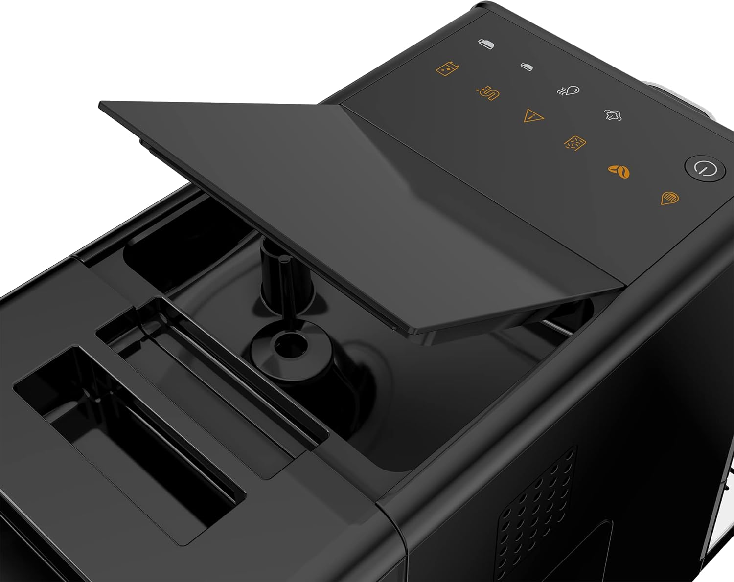 Beko - CEG3192B - Machine à café Espresso automatique avec cappuccino intégré, moulin à café intégré, réservoir 1,5 litre, pression 19 bar - noir, 18,6 x 41 x h32 cm