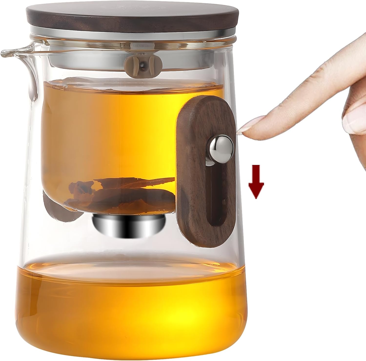 Minilist Semi-Automatic Glass Tea cup - RORA