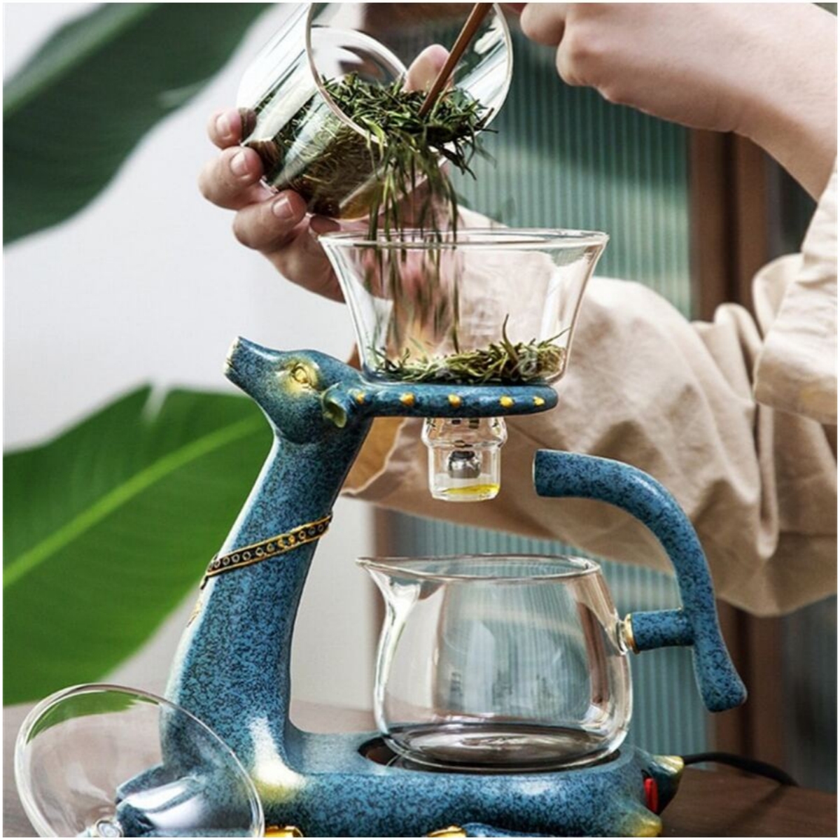 All-in-One Automatic Glass Teapot Set - RORA