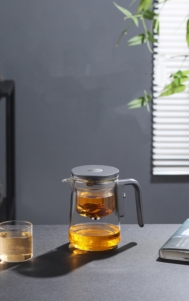 Semi Auto-Drip Magnetic Glass Teapot - RORA