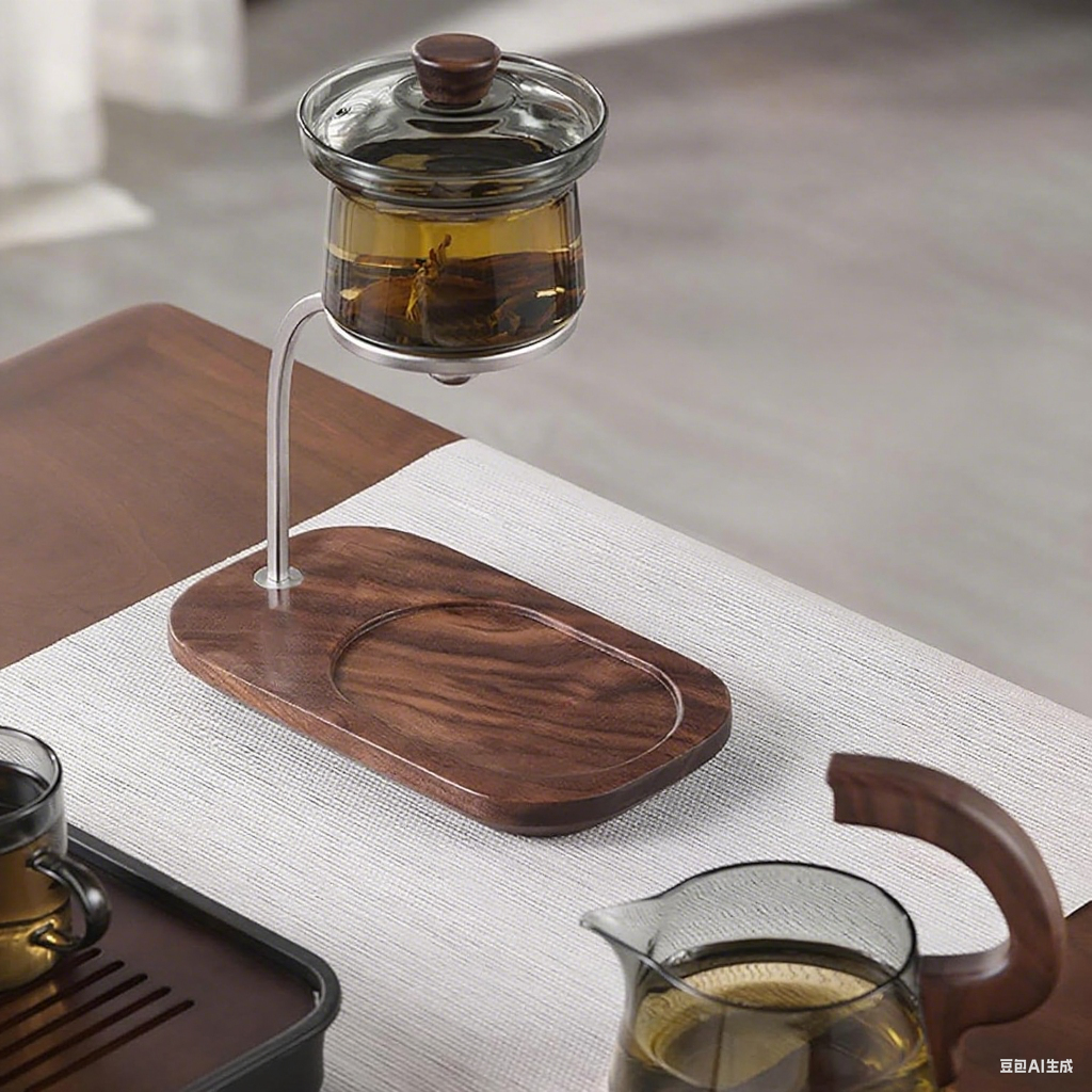 All-in-One Semi-Automatic Glass Tea Set - RORA