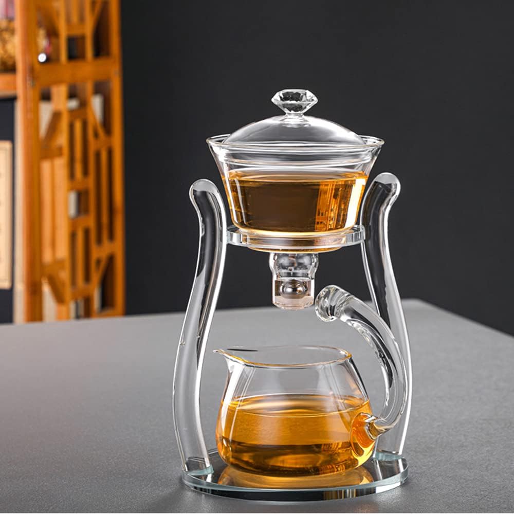 All-in-One Semi-Automatic Glass Tea Set - RORA