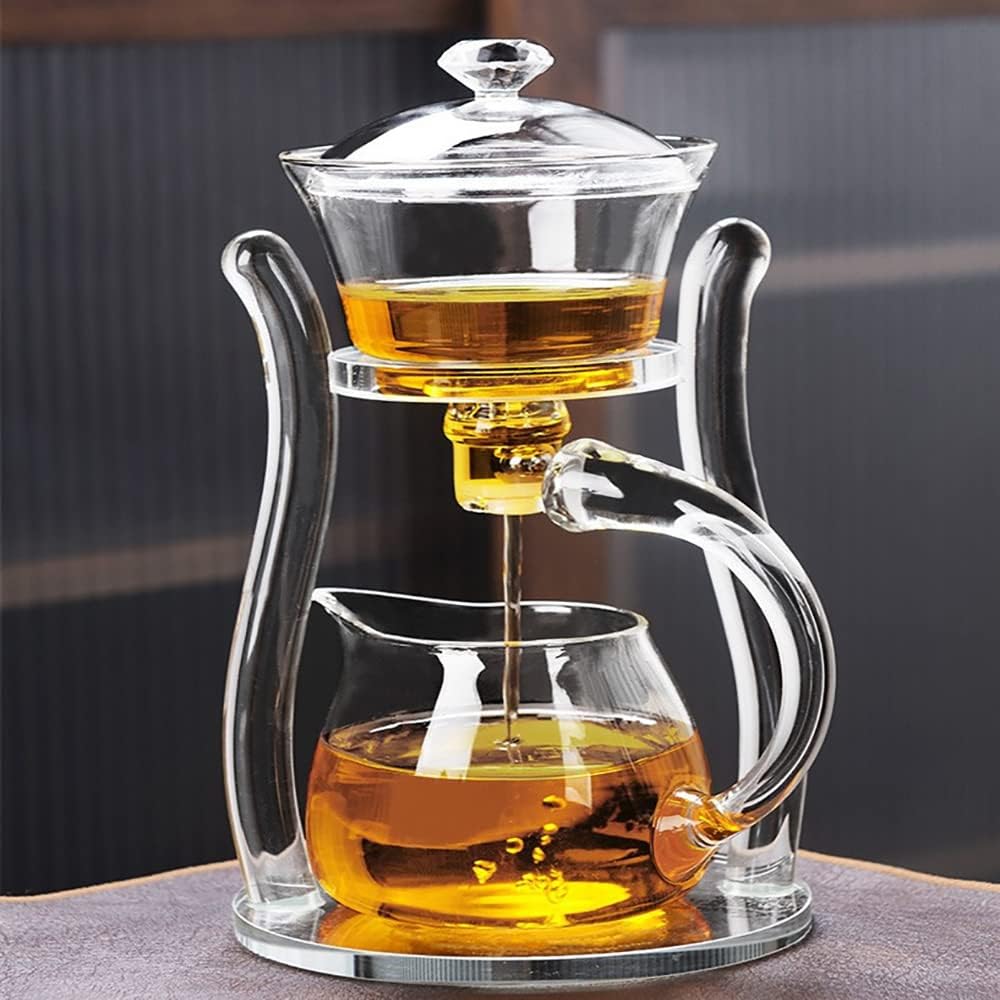 All-in-One Semi-Automatic Glass Tea Set - RORA
