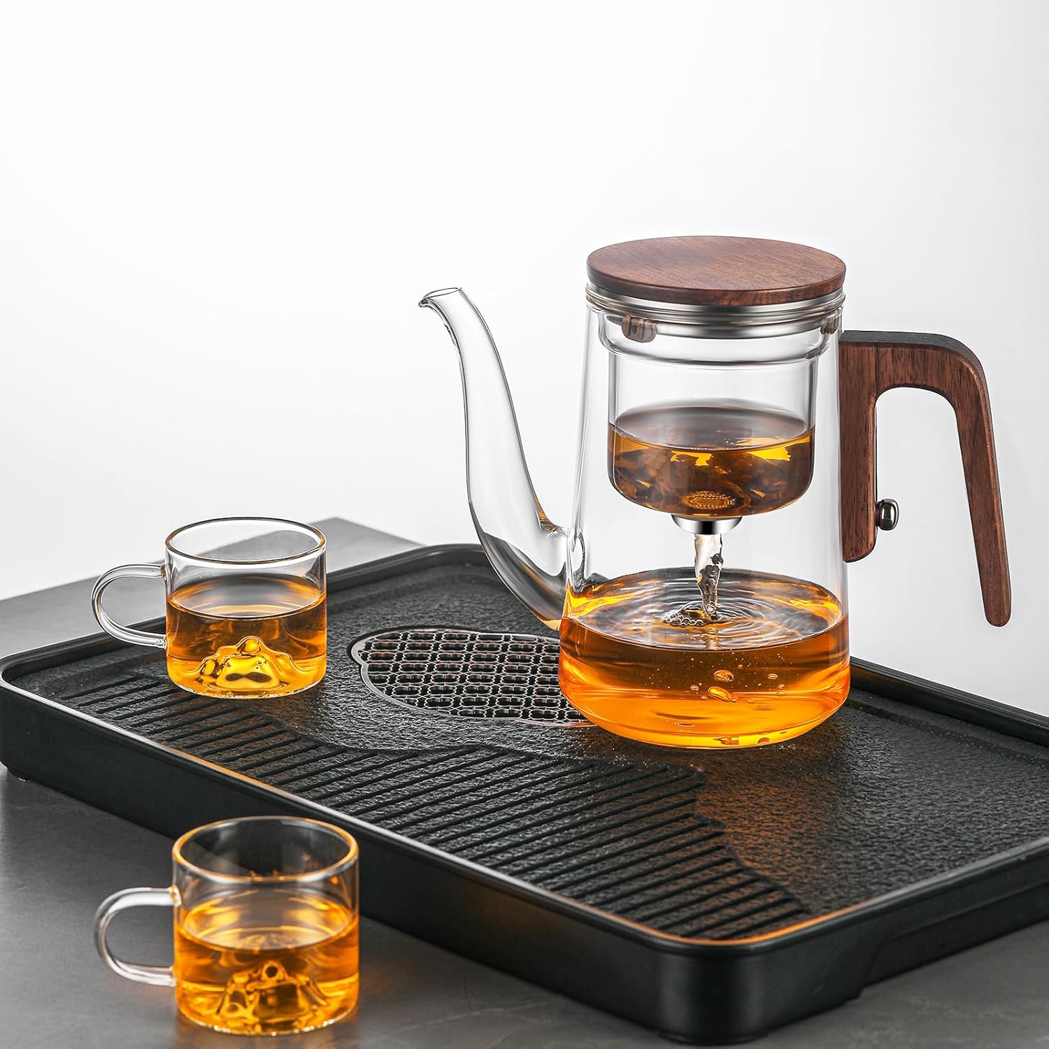 Auto-Drip Semi-Automatic Glass Teapot - RORA