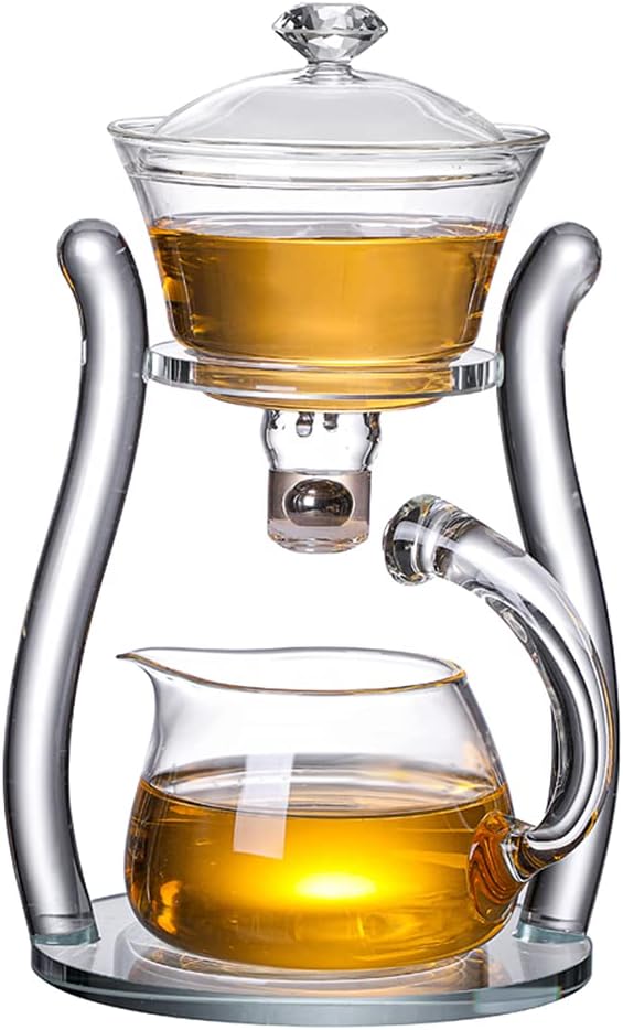 All-in-One Semi-Automatic Glass Tea Set - RORA