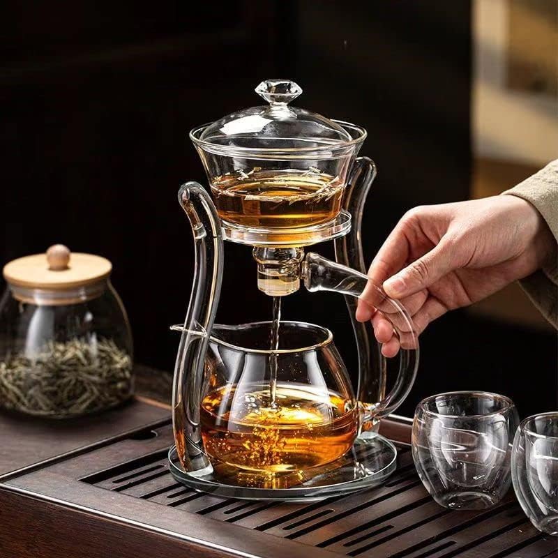 All-in-One Semi-Automatic Glass Tea Set - RORA
