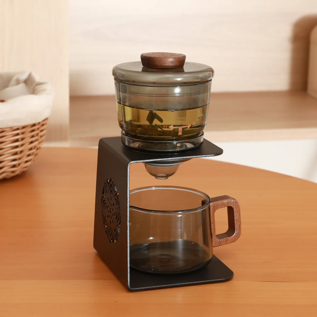 All-in-One Semi-Automatic Glass Teapot Set - RORA