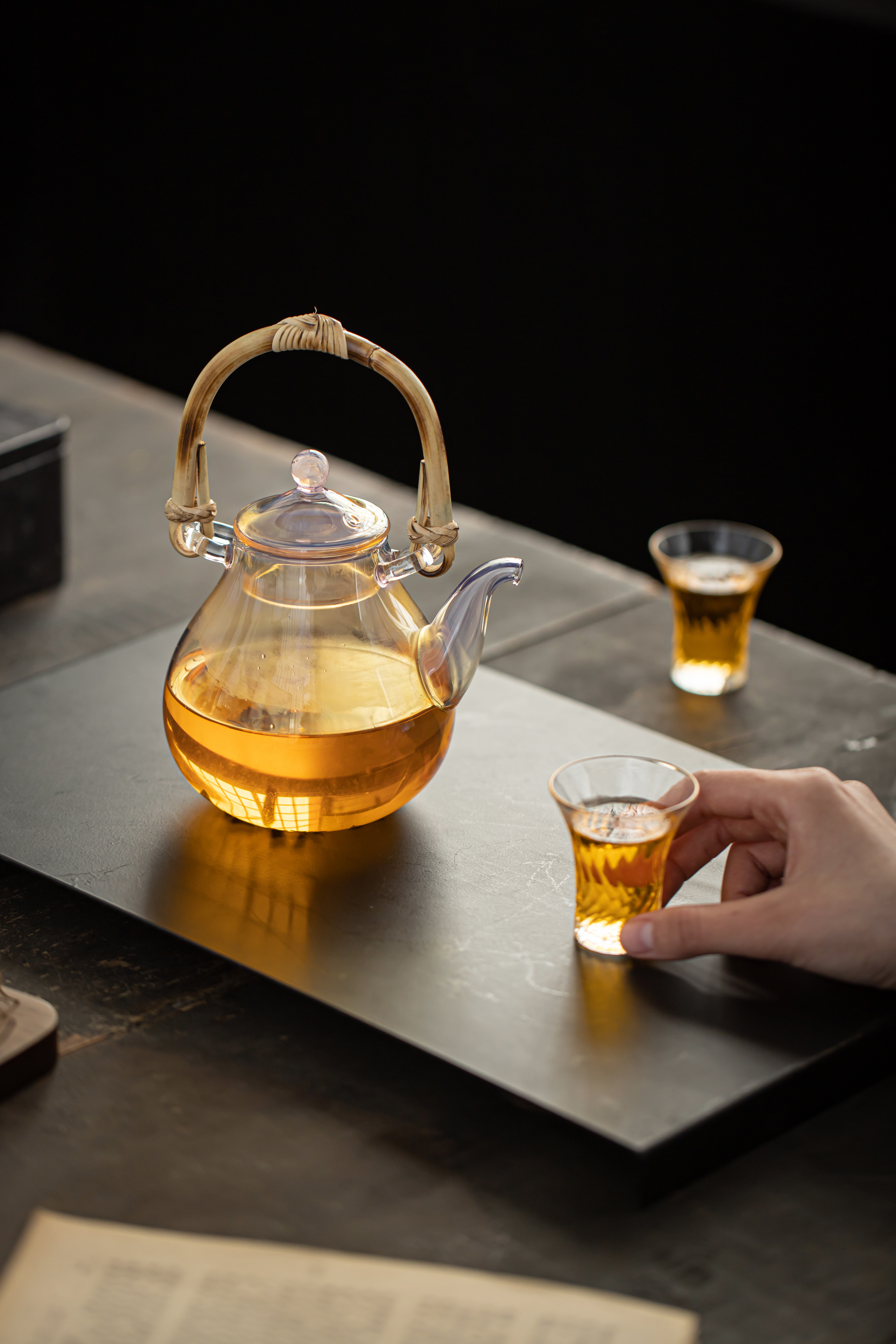 Heat Borosilicate Enchanted Glass Tea Pot - RORA