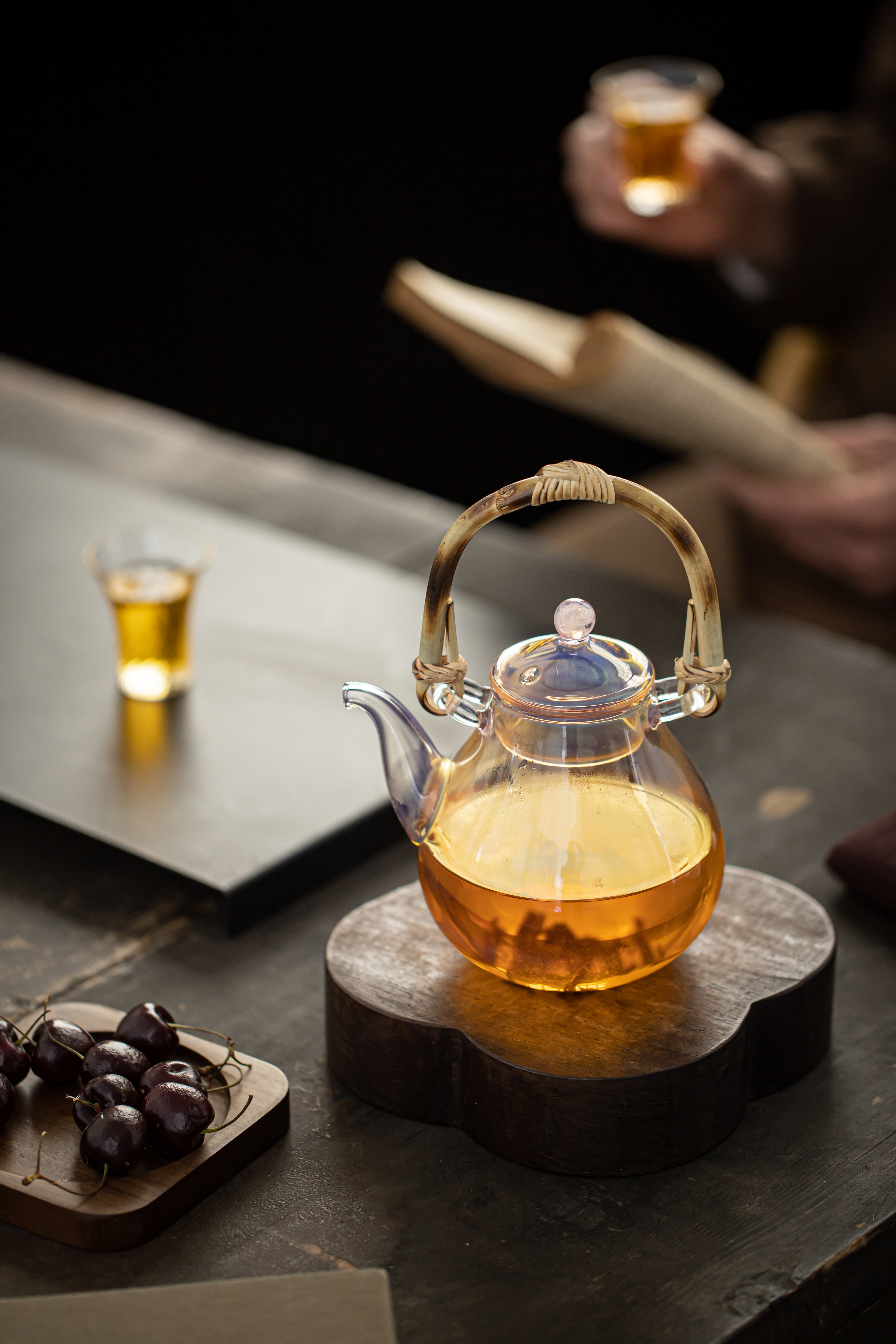 Heat Borosilicate Enchanted Glass Tea Pot - RORA