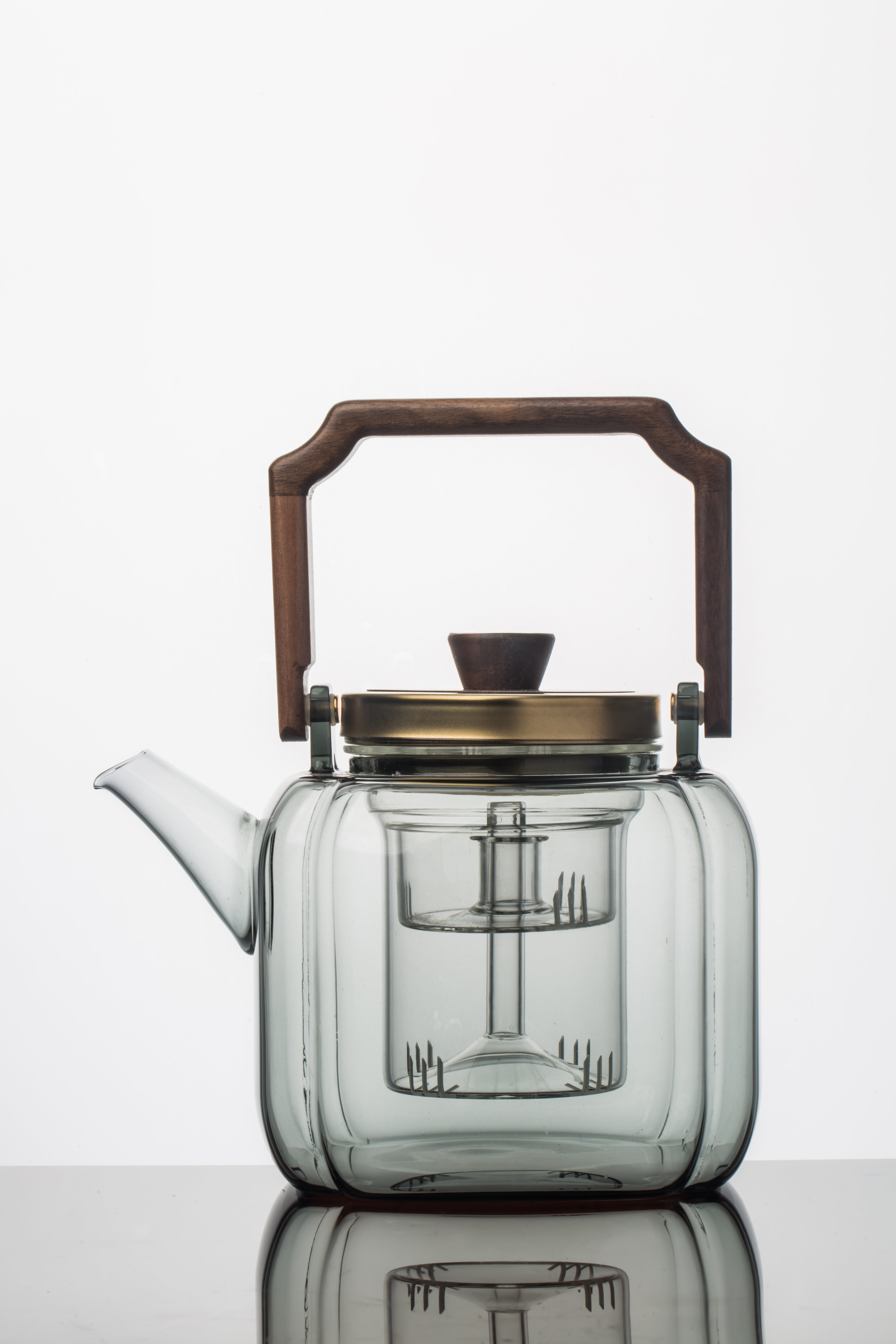 Large Heat Borosilicate Glass Teapot with Removable Infuser - RORA