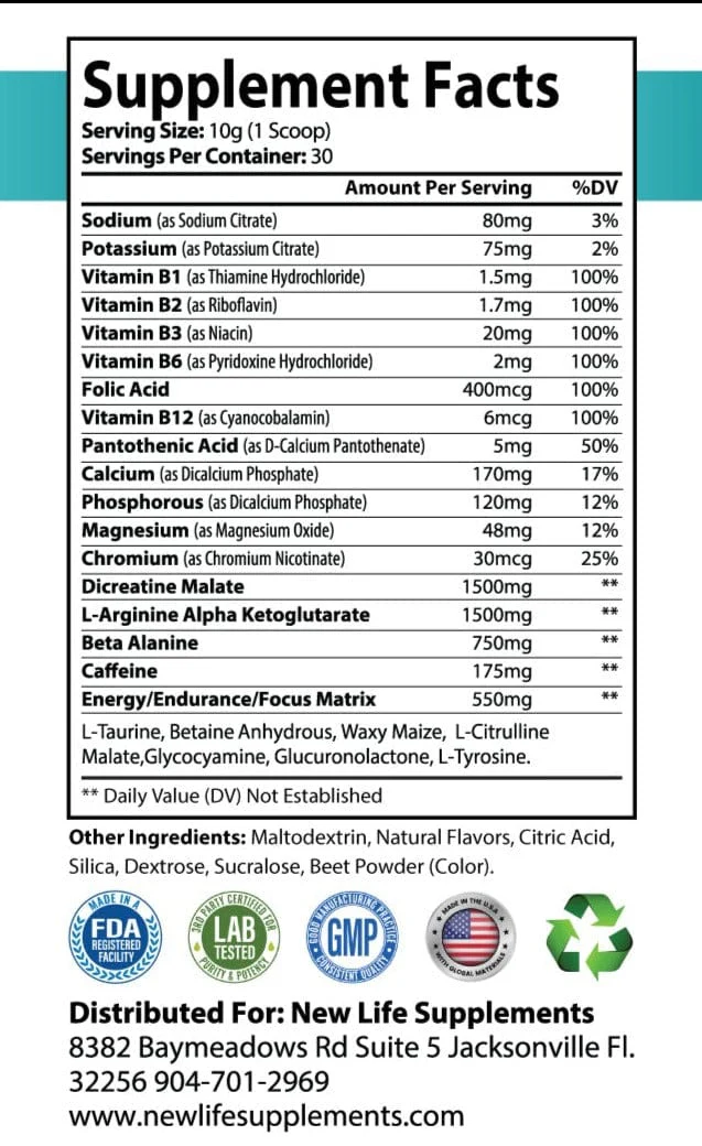 Pre-Workout (Watermelon)