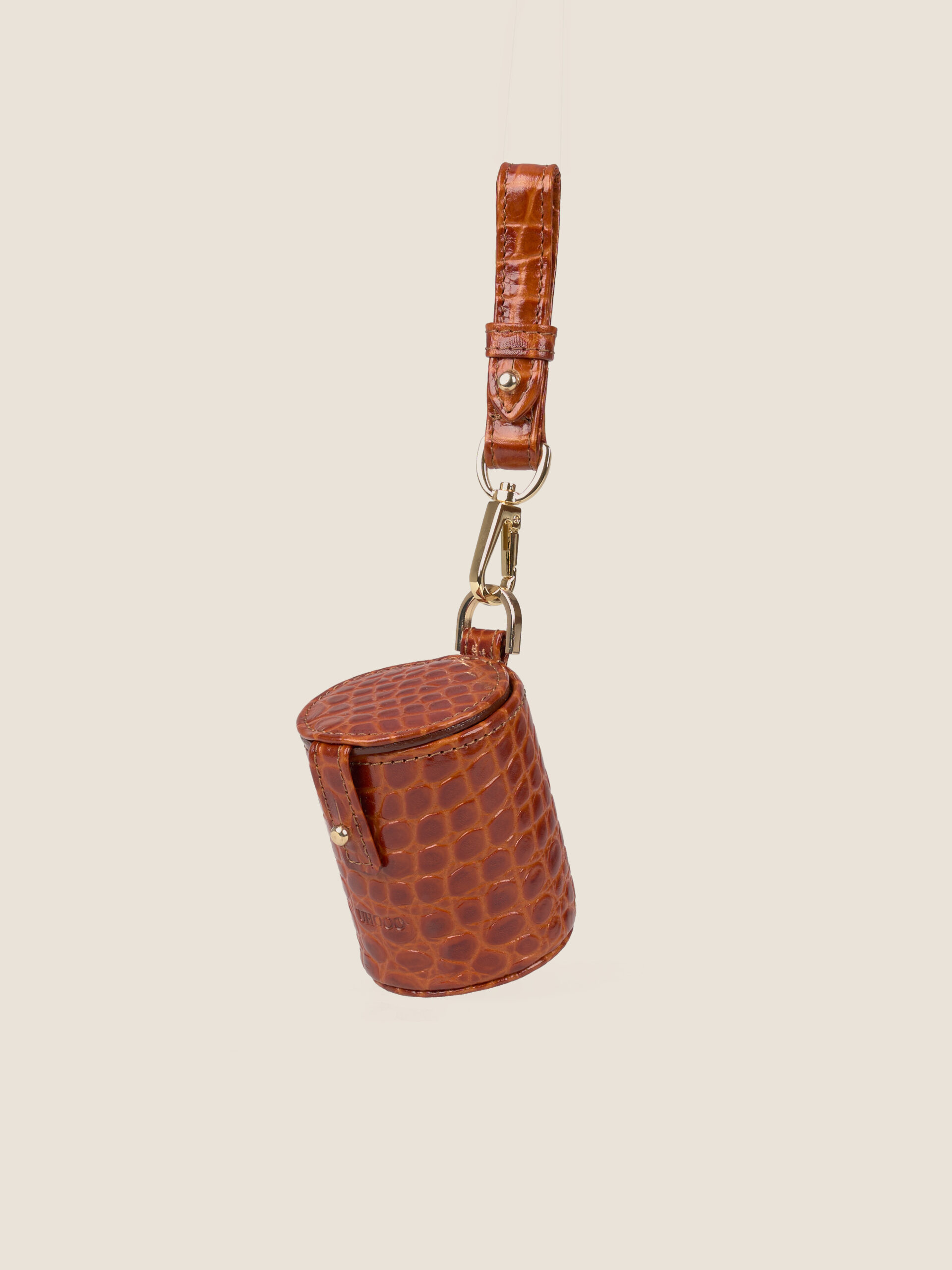 Dog Bag Sachet | caramel croc