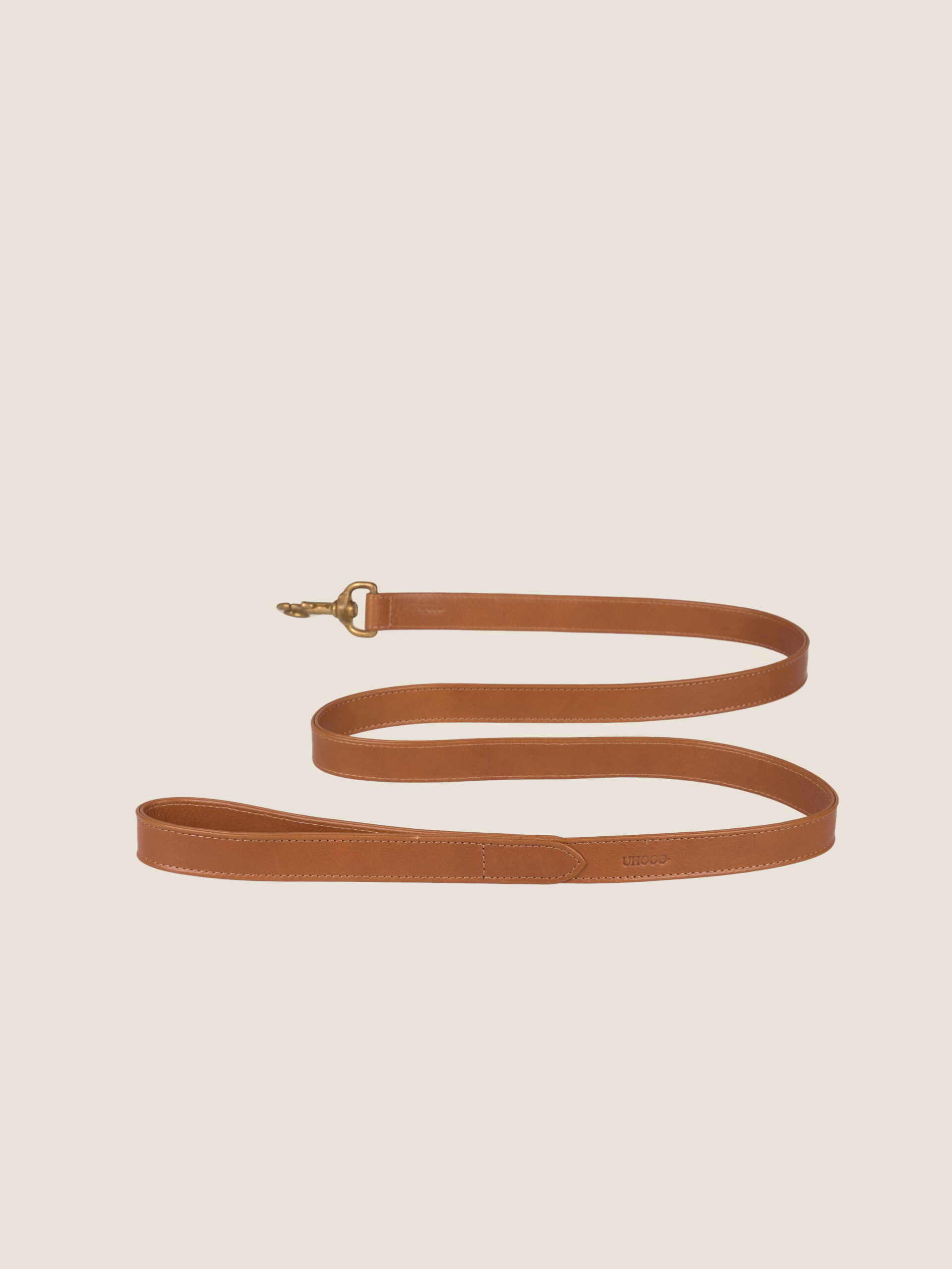 classic leash | cognac