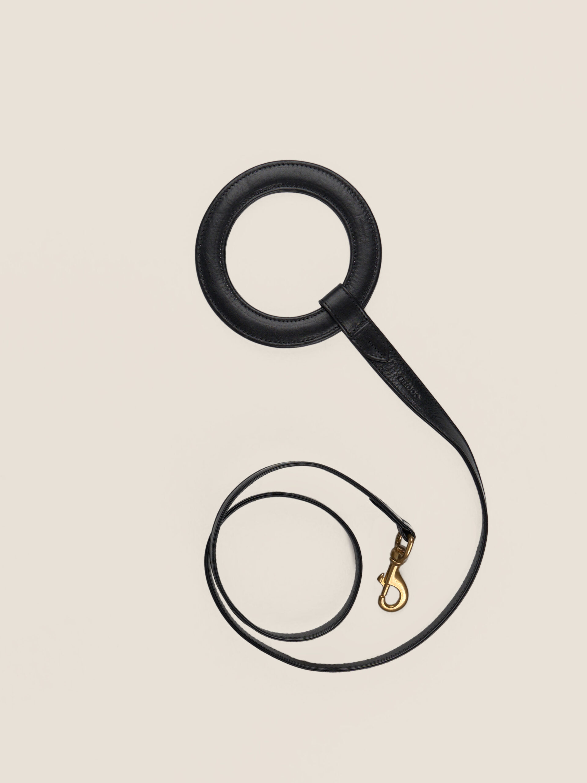 Circle Leash | noir