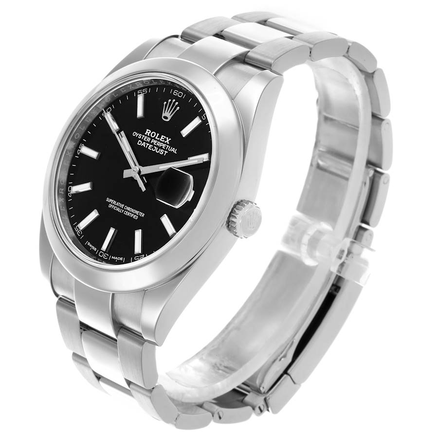 Rolex Datejust 126300 Black Dial Oyster Super Clone