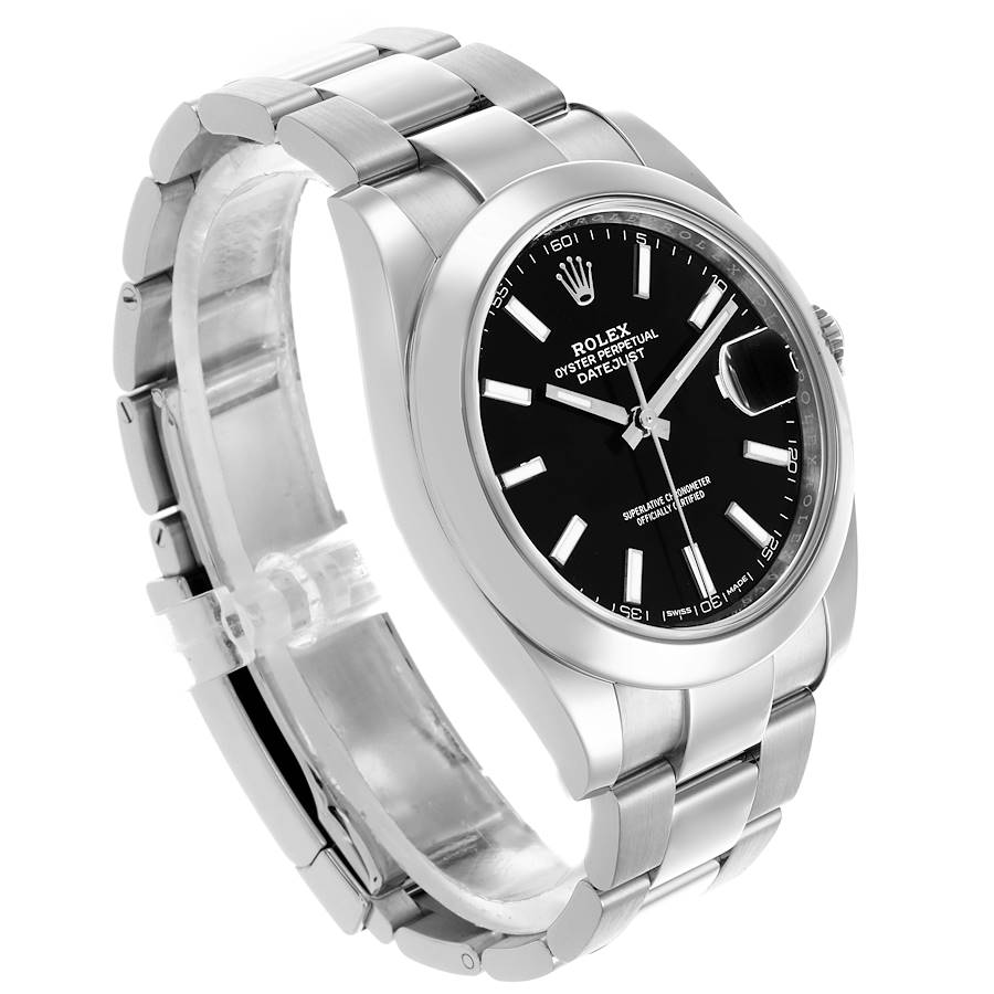 Rolex Datejust 126300 Black Dial Oyster Super Clone