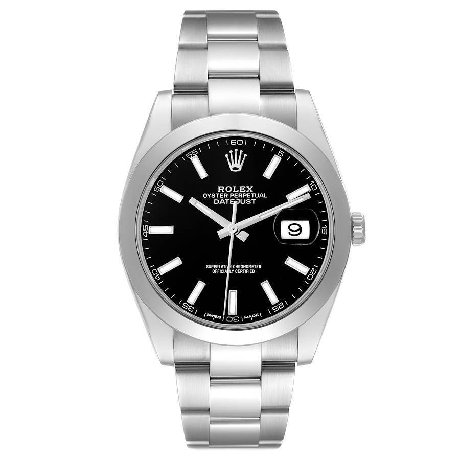 Rolex Datejust 126300 Black Dial Oyster Super Clone