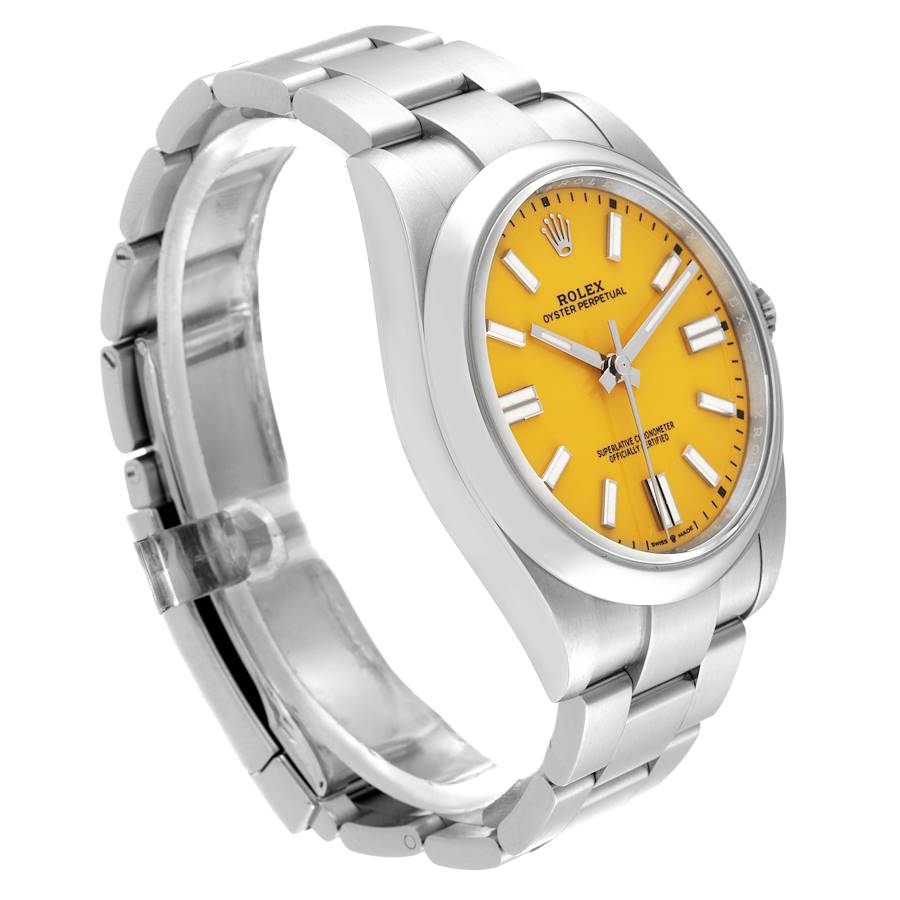Rolex Oyster Perpetual 124300 Orange Dial Exact Copy