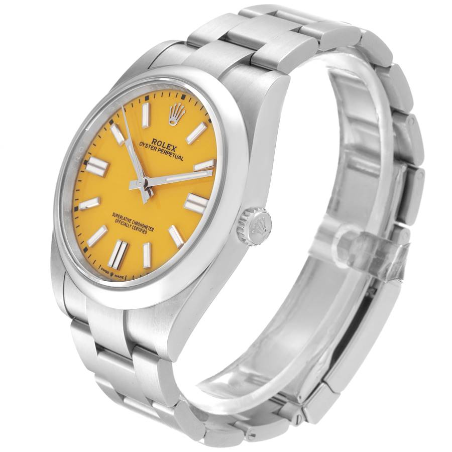Rolex Oyster Perpetual 124300 Orange Dial Exact Copy