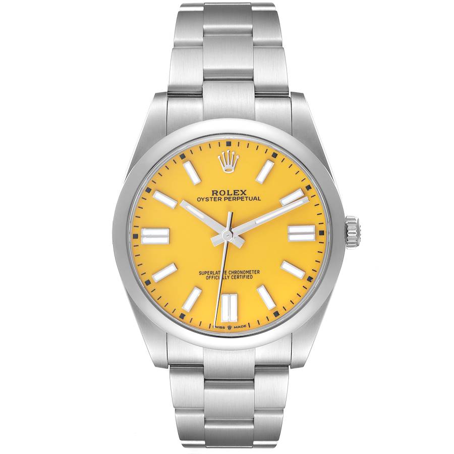 Rolex Oyster Perpetual 124300 Orange Dial Exact Copy