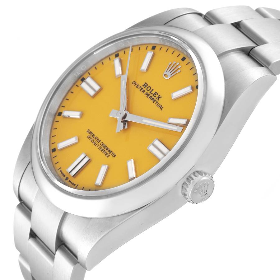Rolex Oyster Perpetual 124300 Orange Dial Exact Copy