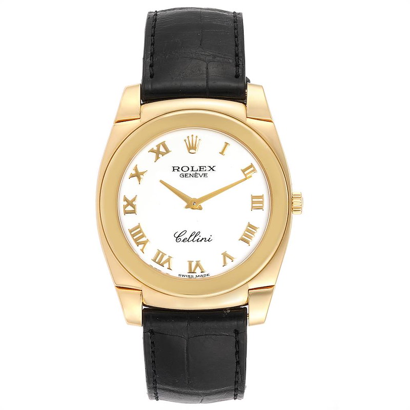 Rolex Cellini 5330 Yellow Gold White Dial Cestello Replica