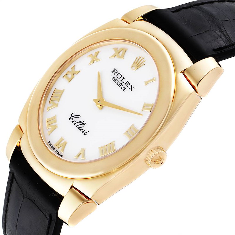 Rolex Cellini 5330 Yellow Gold White Dial Cestello Replica