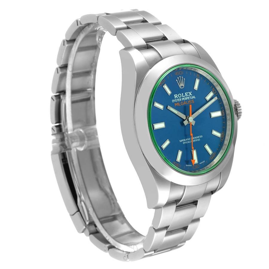 Rolex Milgauss 116400GV-0002 Green Crystal 1:1 Replica