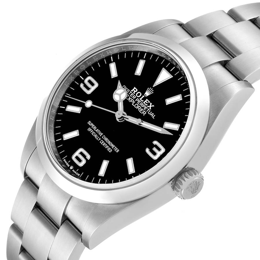 Rolex Explorer 124270 Black Dial 1:1 Clone