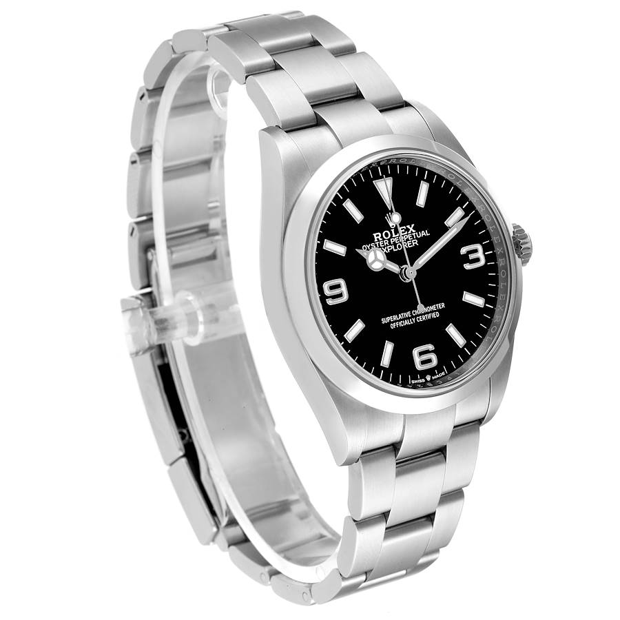 Rolex Explorer 124270 Black Dial 1:1 Clone