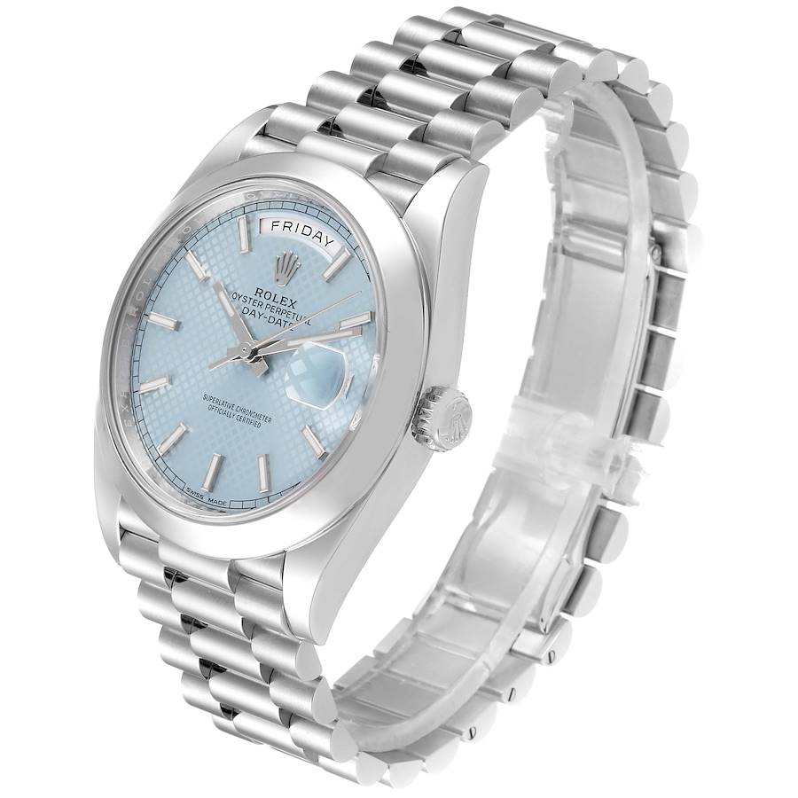 Rolex Day-Date 228206 Blue Dial President Premium Duplicate