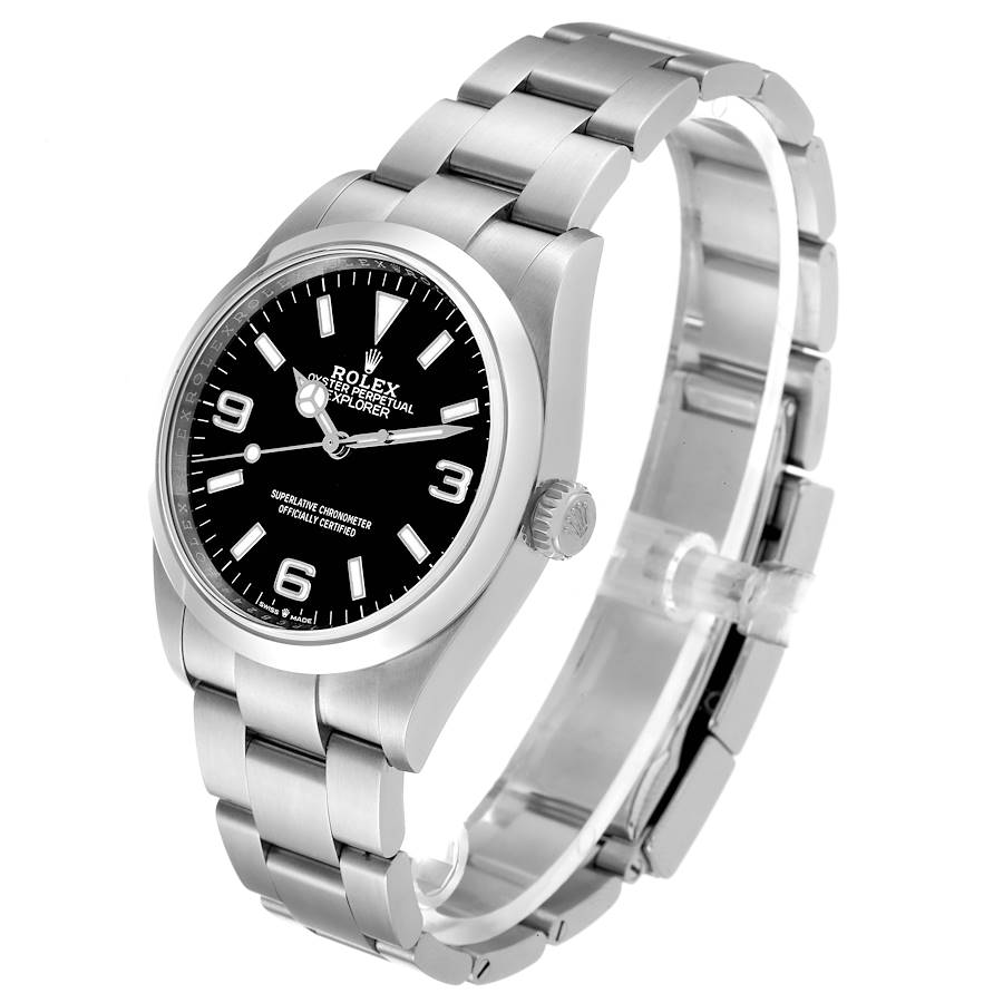 Rolex Explorer 124270 Black Dial 1:1 Clone