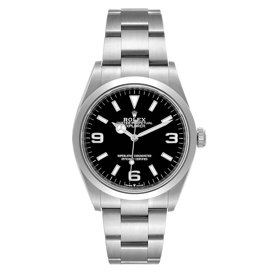 Rolex Explorer 124270 Black Dial 1:1 Clone