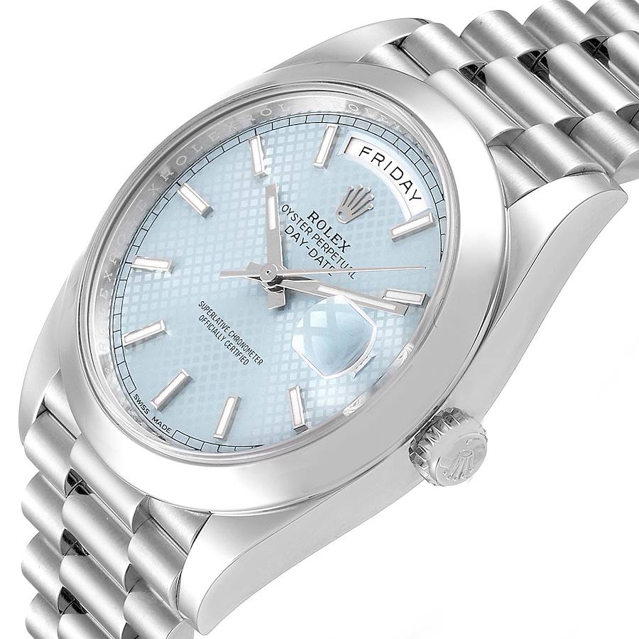 Rolex Day-Date 228206 Blue Dial President Premium Duplicate