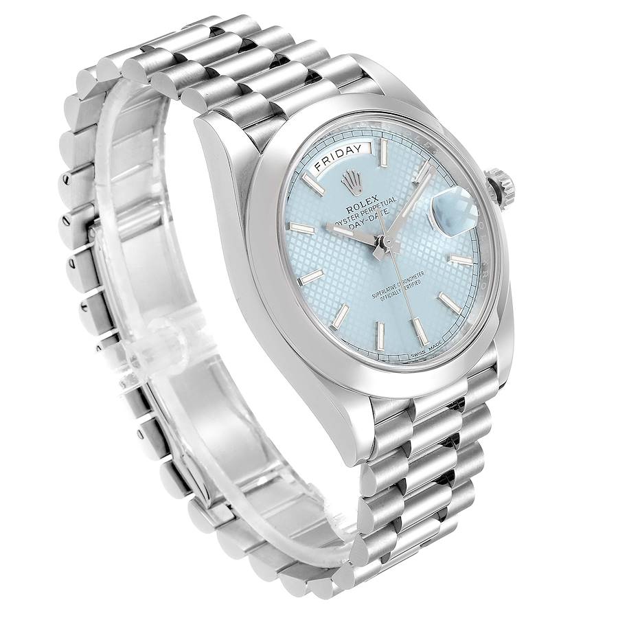 Rolex Day-Date 228206 Blue Dial President Premium Duplicate