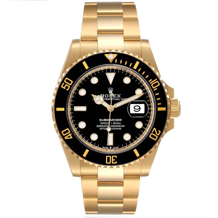 Rolex Submariner 126618LN Yellow Gold Black Dial 1:1 Swiss Replica